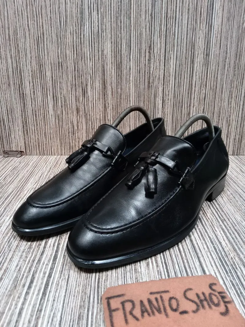 Vintage Luxury Loafer Pria black photo 1