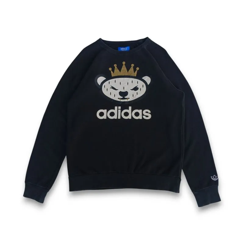 Adidas Casual Sweater Pria black photo 1