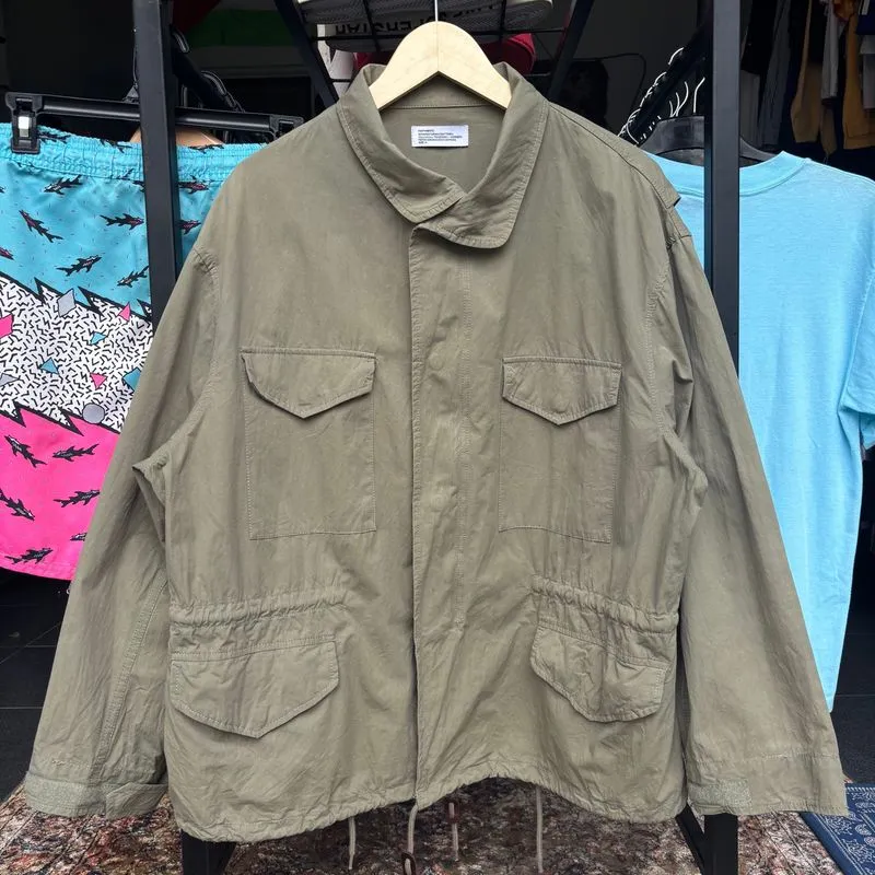 Partimento Army Green Olive Parka Jacket photo 1