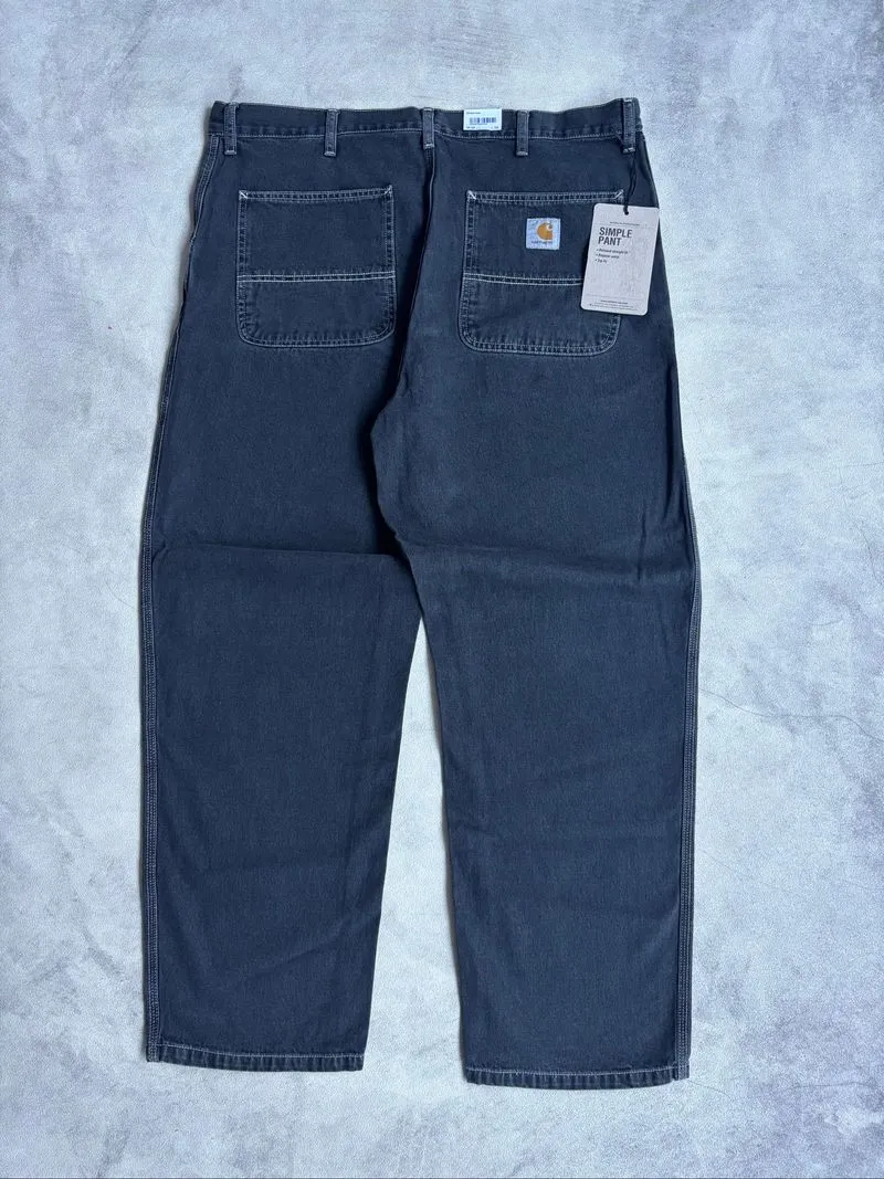 carhartt wip simple pant size 38 fit 40 baggy fit photo 1