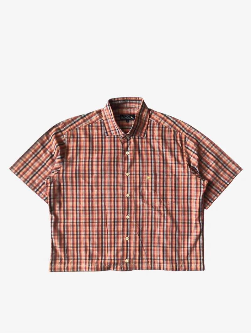 Boxy Shirt Short Sleeve plaid by Arnold Parmel photo 1