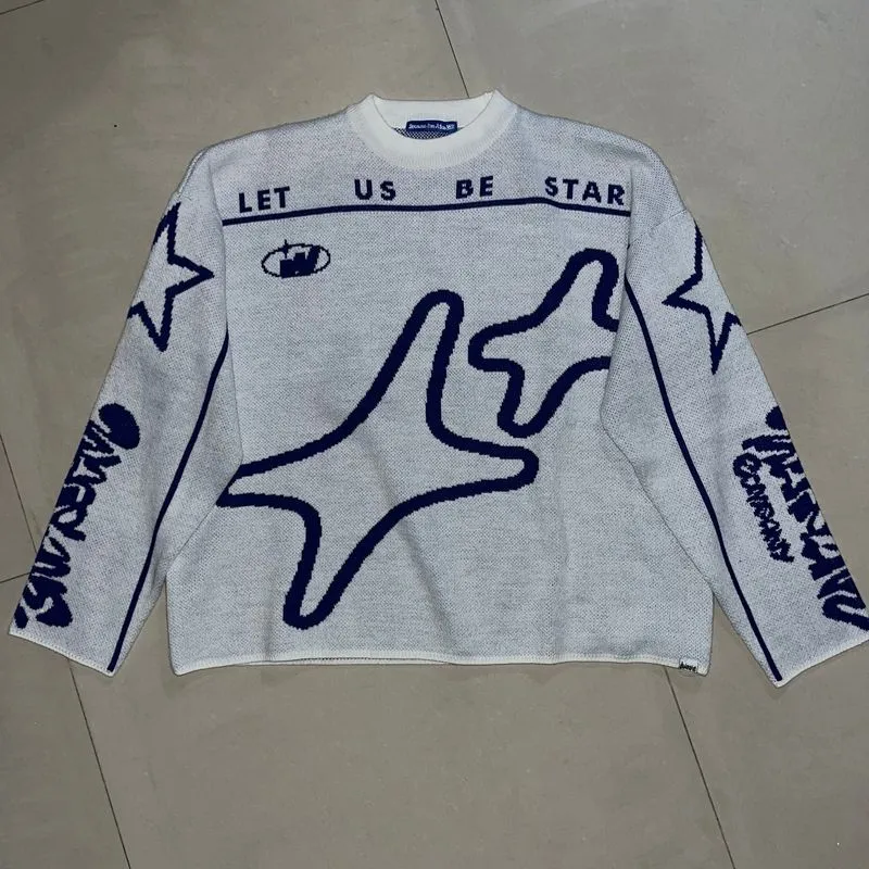 Knitwear White Blue photo 1