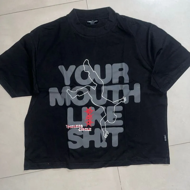 Kaos Boxy Hitam photo 1