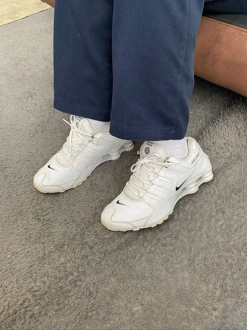 Nike shox nz white black vintage  photo 1