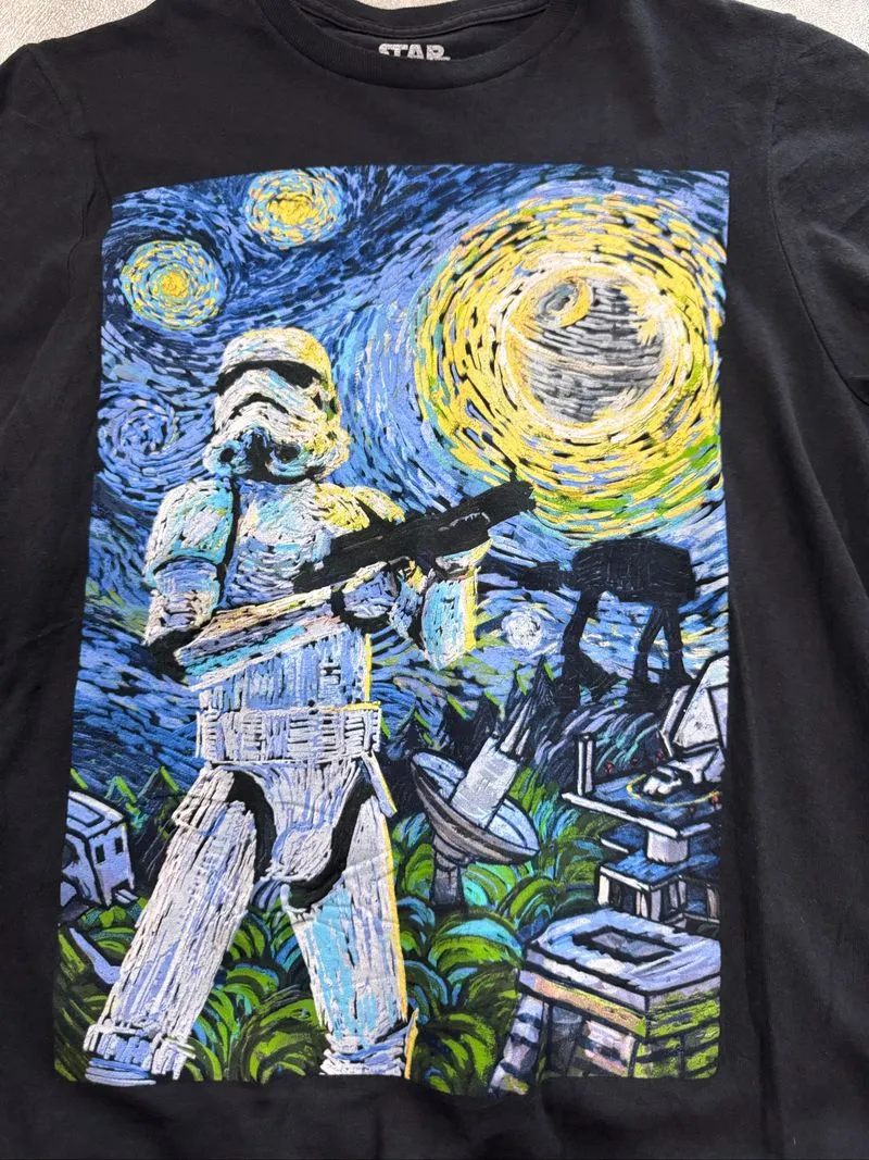 t shirt star wars vintage photo 1