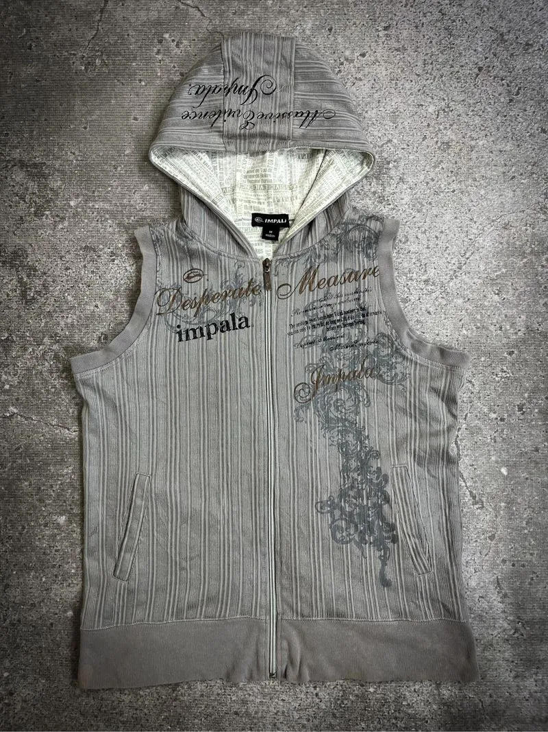 Impala Graphic Poem Thermal Zip Hoodie photo 1