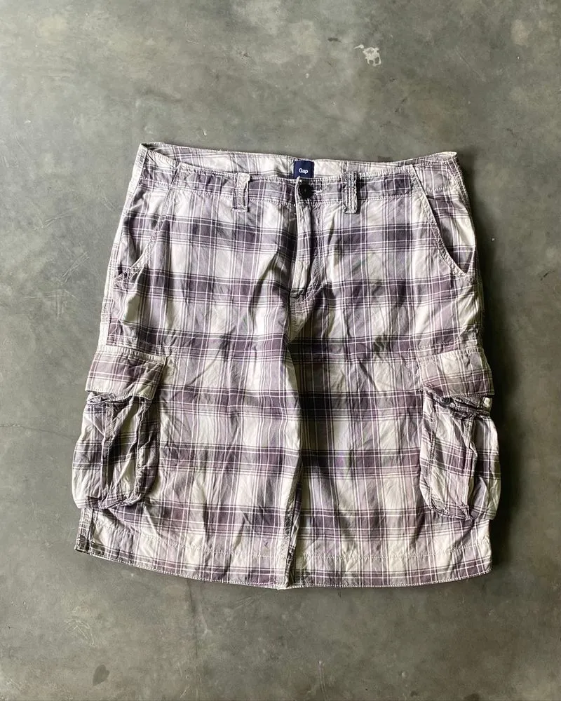 SHORTPANTS CARGO PLAID GAP photo 1