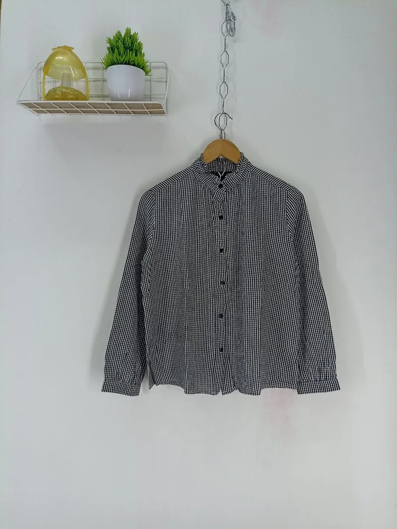 KEMEJA KOTAK-KOTAK KOREAN BRAND photo 1