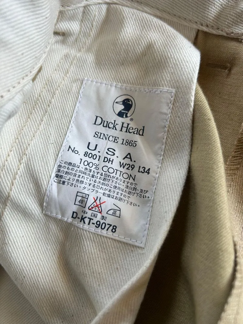 Made in USA Streetwear Minimalist Formal pants Pria cream photo 1