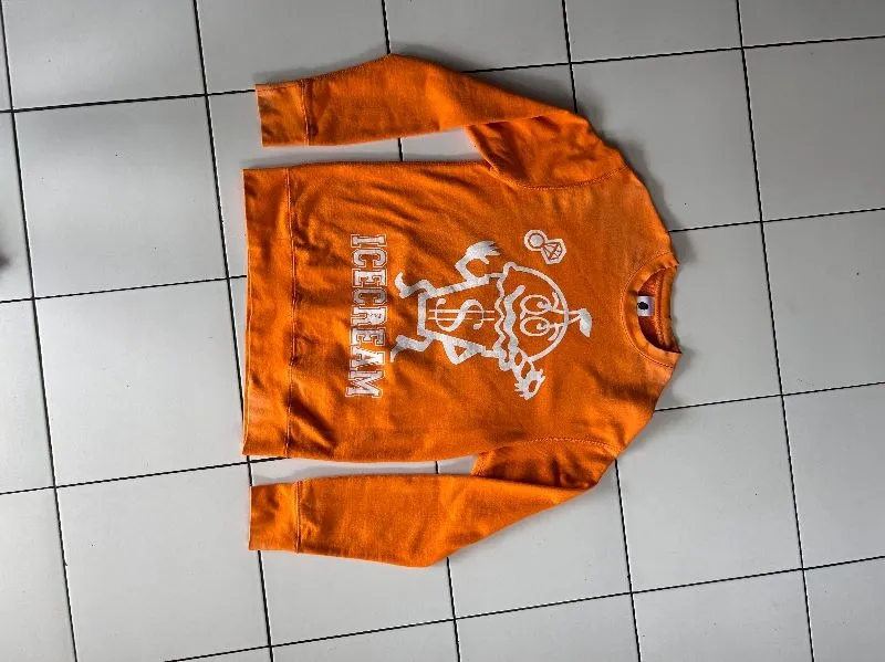 Billionaire Boys Club Streetwear Y2K Sweater Pria orange photo 1