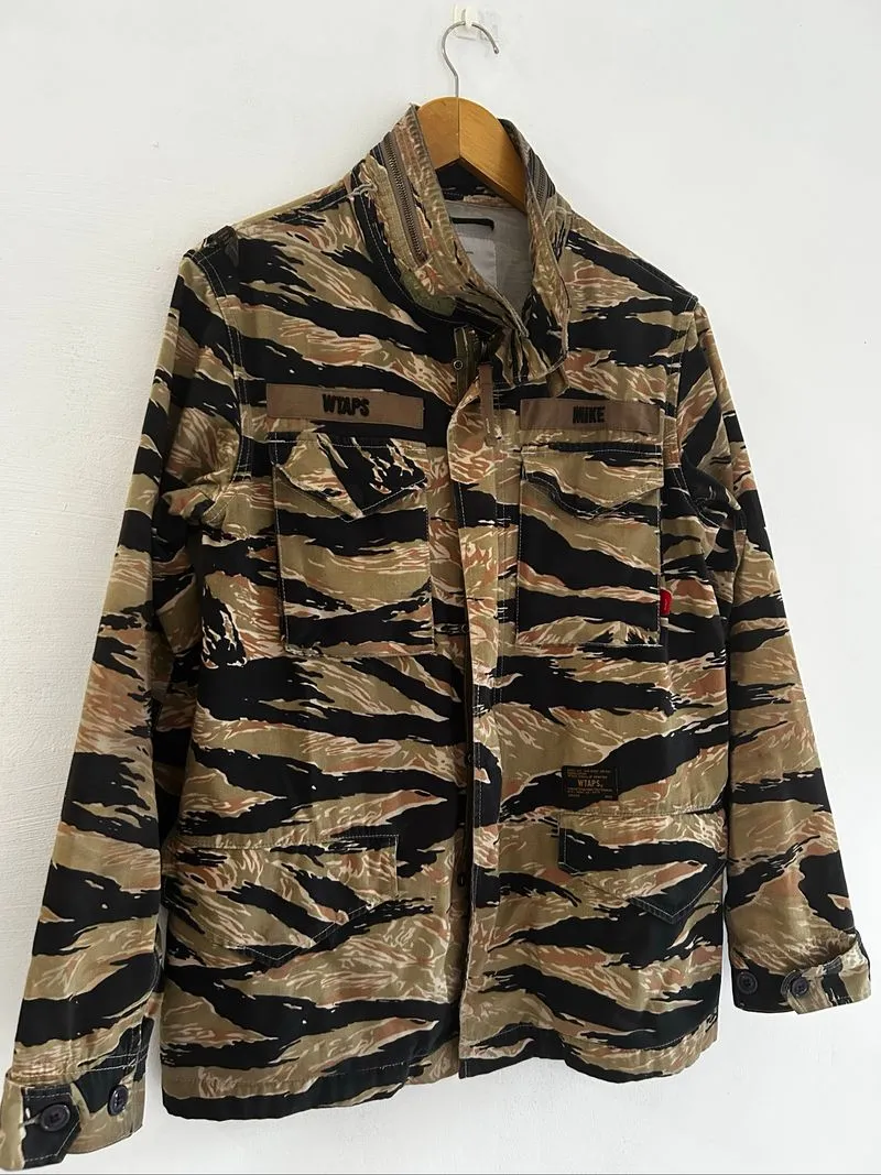 wtaps m65 field jacket tiger stripe camo photo 1