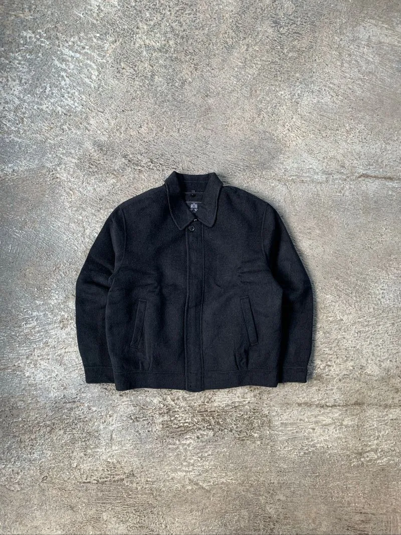 work jacket bahan wool photo 1