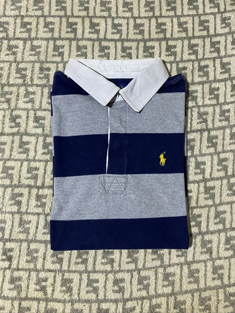 Polo Ralph Lauren Rugby Knit Polo Shirt Longsleeve photo 1