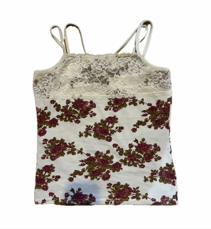 bohemian lacey tanktop photo 1
