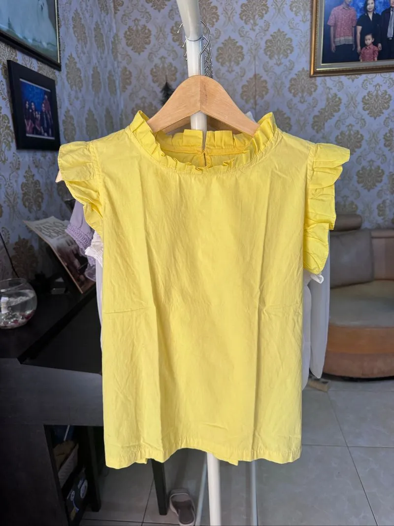 Baby Doll Yellow Top photo 1
