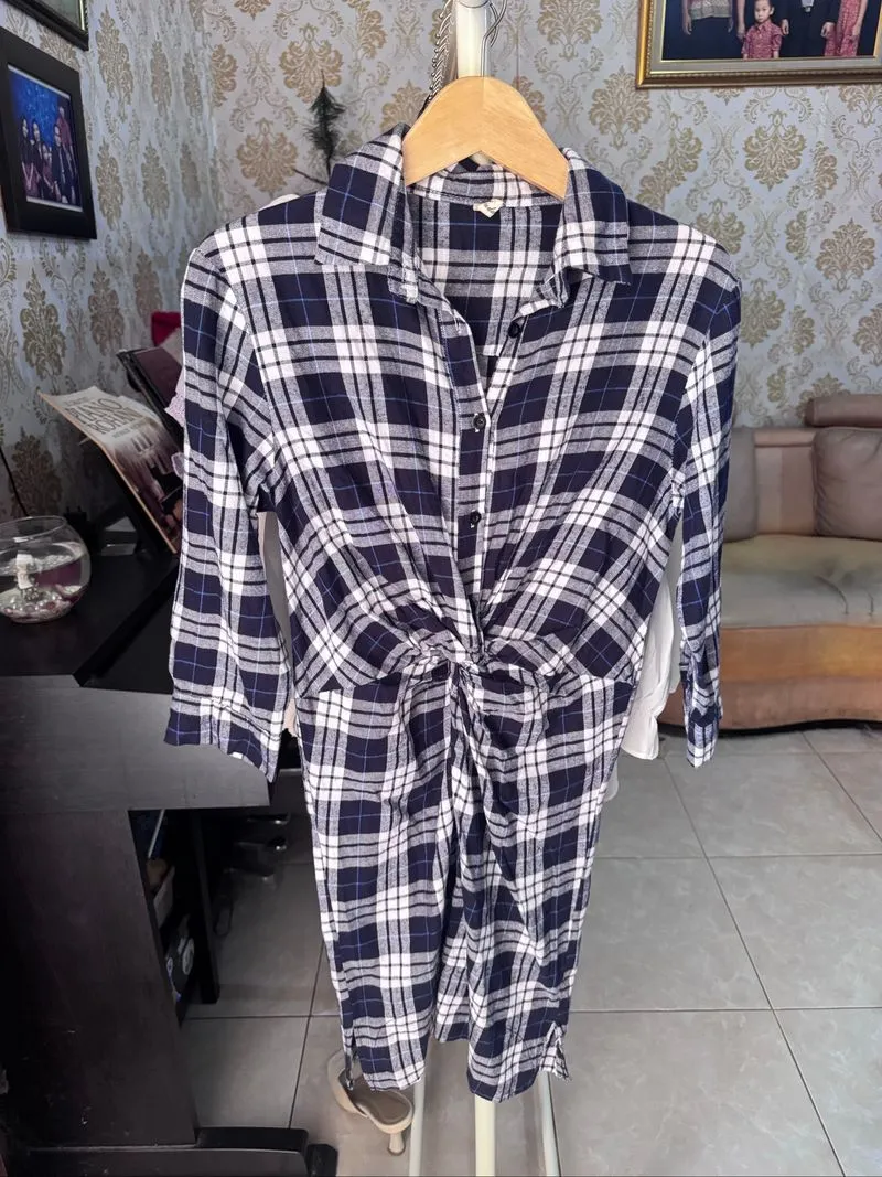 Dress Kotak-kotak photo 1