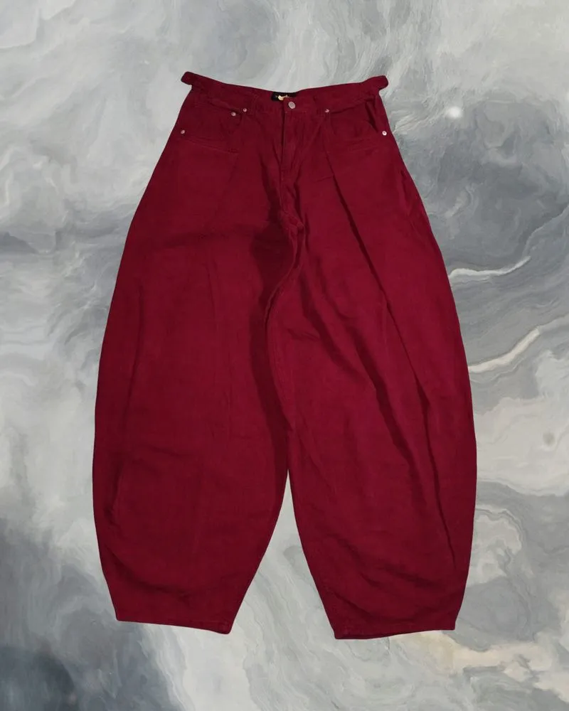 Celana Baggy Ballon Pleated Jeans Gombrong THE CROSS photo 1