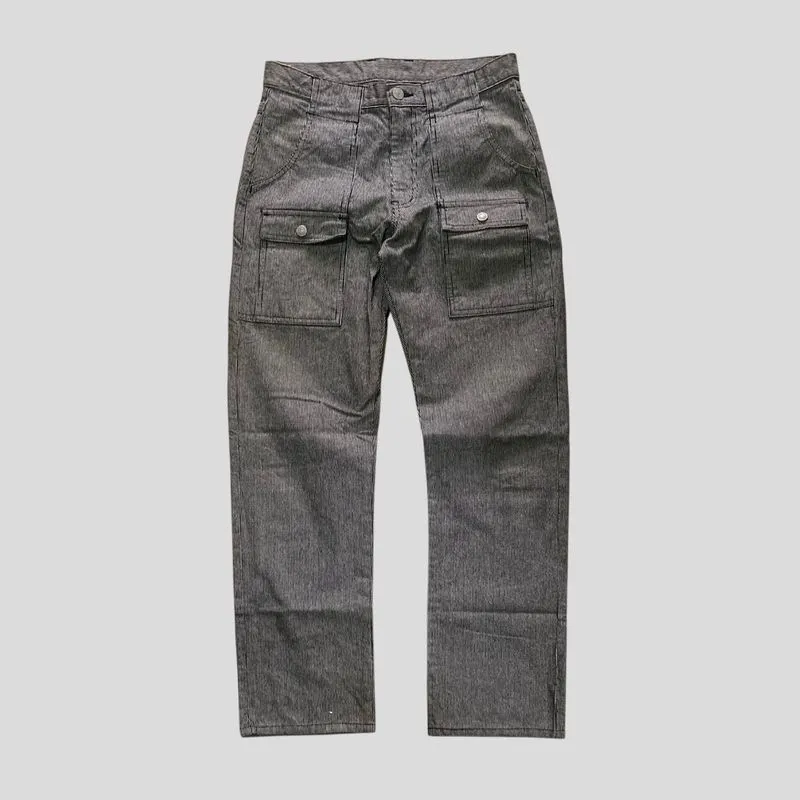 Global work two pocket hickory stripe denim jeans photo 1