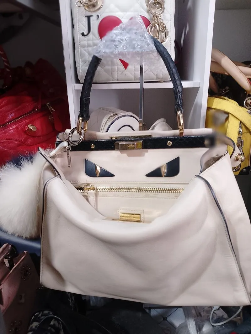 Fendi monster bag peek aboo vintage photo 1