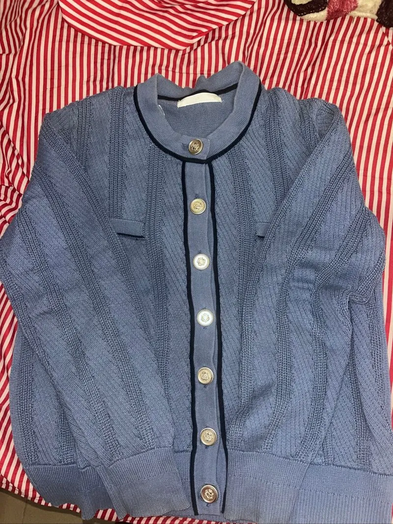 Blue Cardigan photo 1