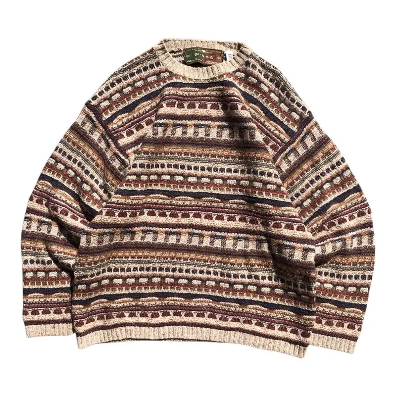 knitwear vintage 3D pattern photo 1
