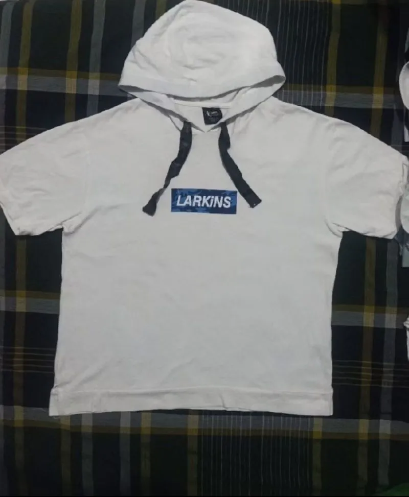 Vintage Larkins T-shirt Hoodie SZ XL  photo 1