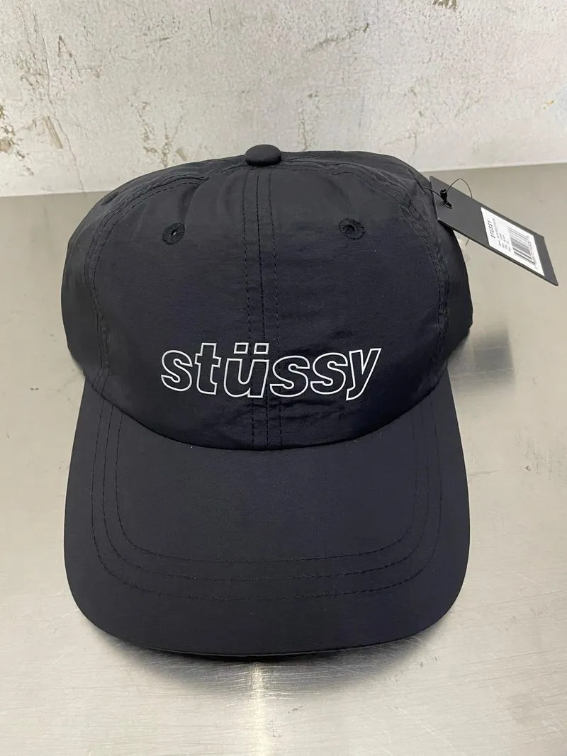 Stussy cap nylon reflective black photo 1