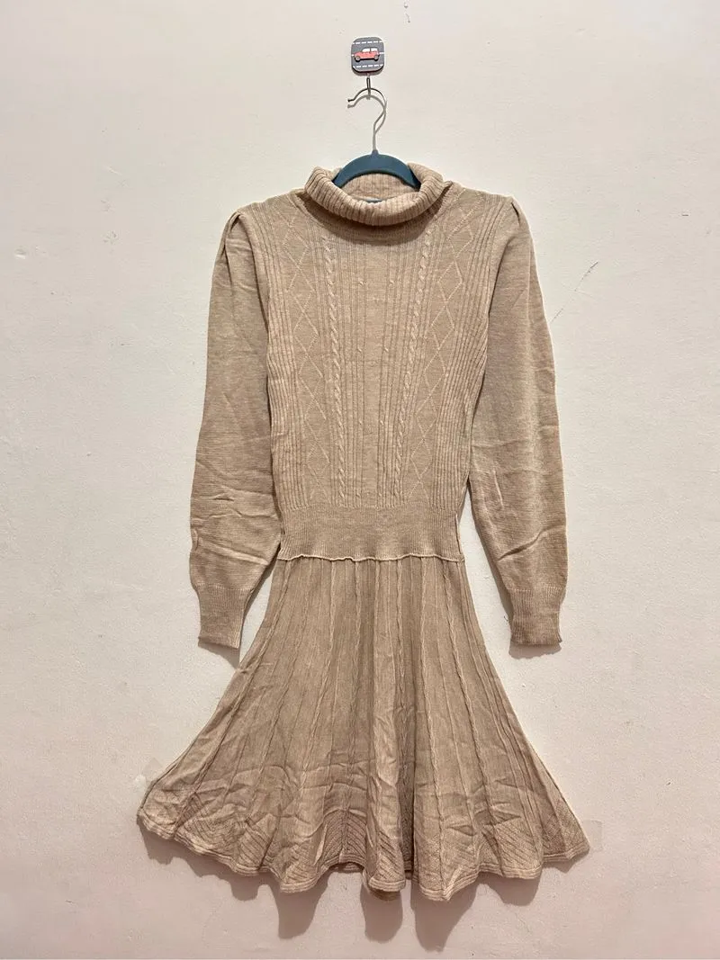 Mini Dress knit Size S - cream photo 1