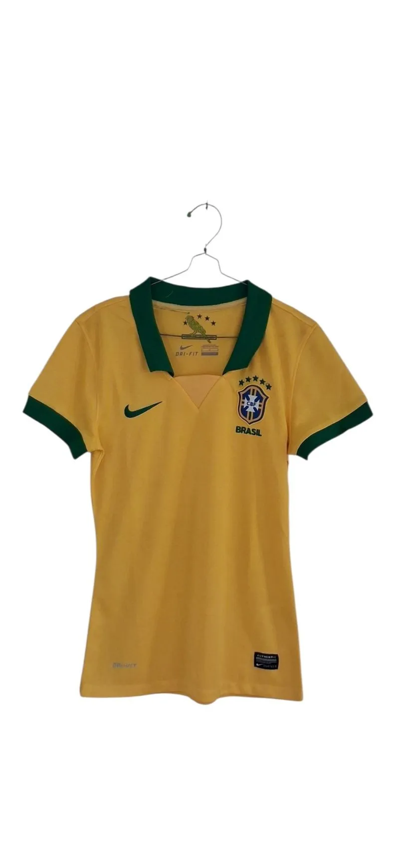 Brazil jersey nike women yellow photo 1