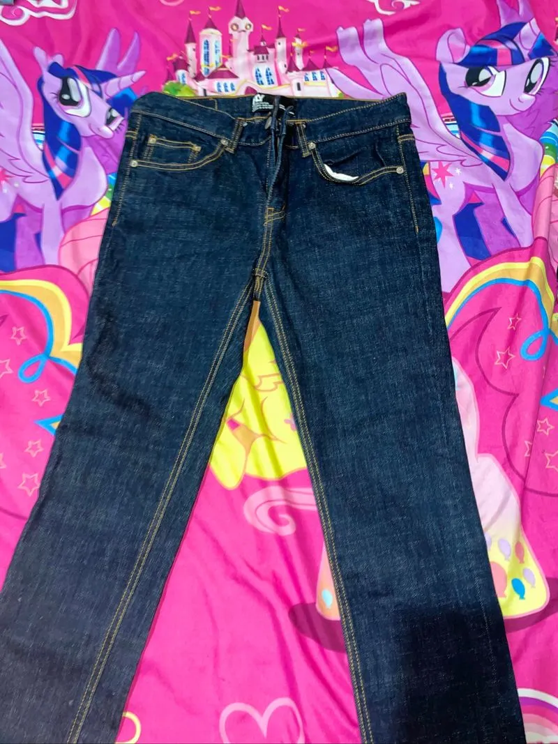 jeans biru photo 1