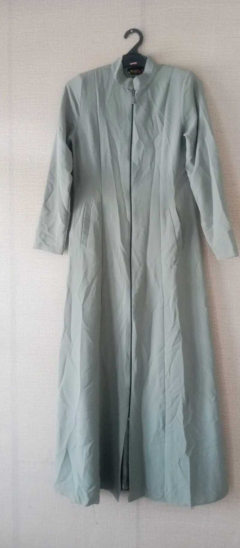Gamis hijau sage photo 1