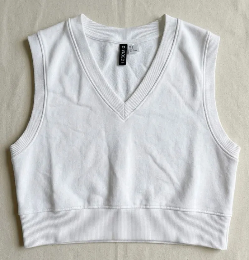 H&M White Vest photo 1