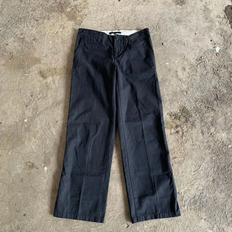 Uniqlo Vintage Streetwear Casual trouser Wanita black photo 1
