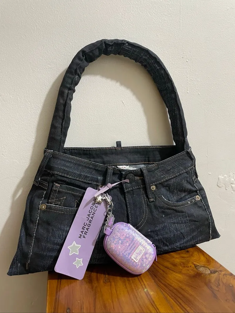 REWORKED BAG FROM ORIGINAL TRUE RELIGION JEANS  photo 1