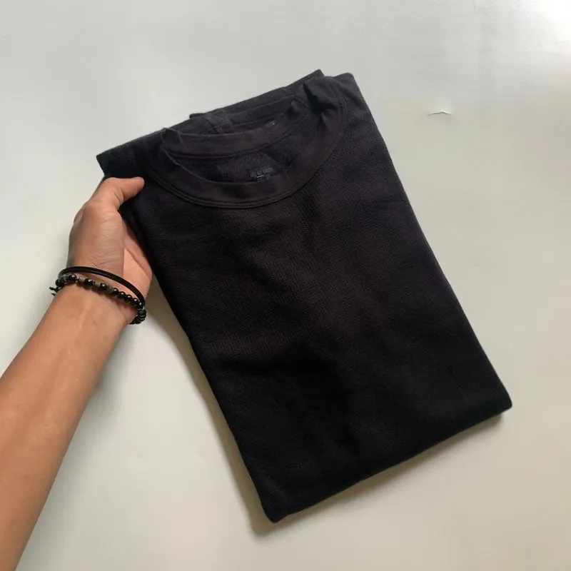 Long sleeve t-shirt Uniqlo Waffle Heatech photo 1