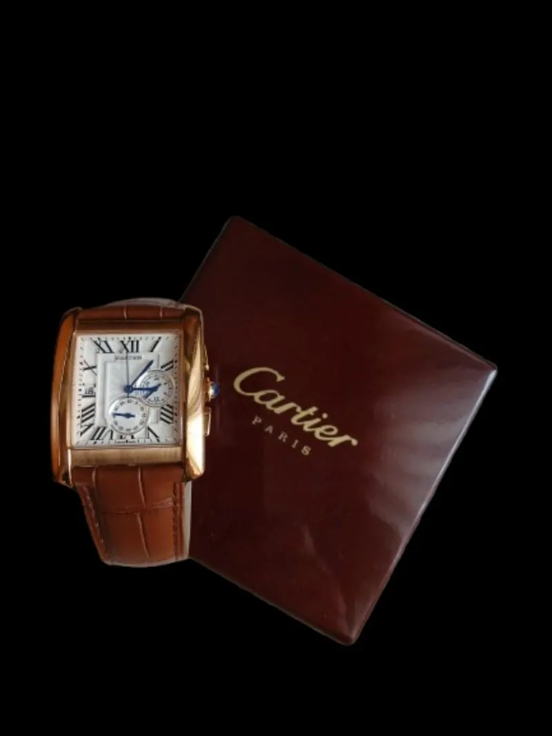 Jam Tangan Cartier Quartz Original dengan box photo 1
