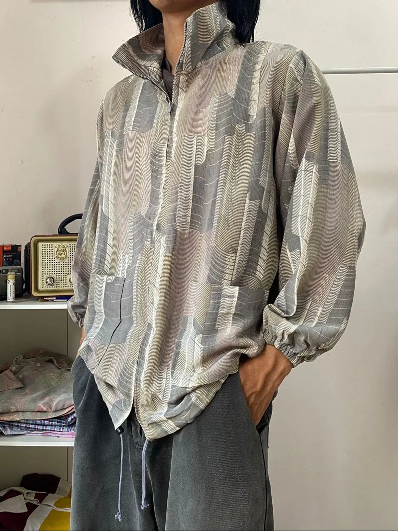 Zip Jacket vintage pattern adjustable photo 1