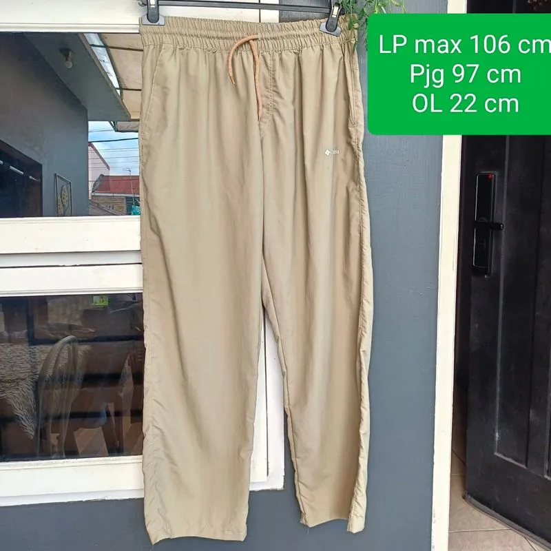 Columbia Celana panjang jogger dri fit sweatpants size XL photo 1
