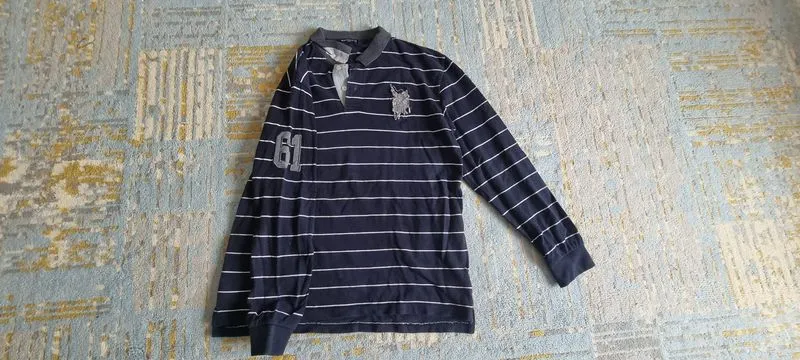 Polo/rugby shirt longsleeve  photo 1
