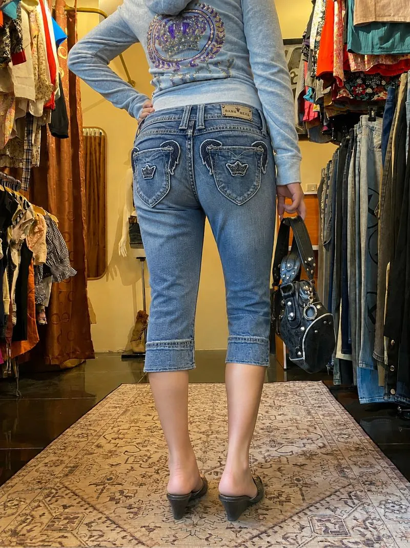 Sang Real Capris style short jeans photo 1