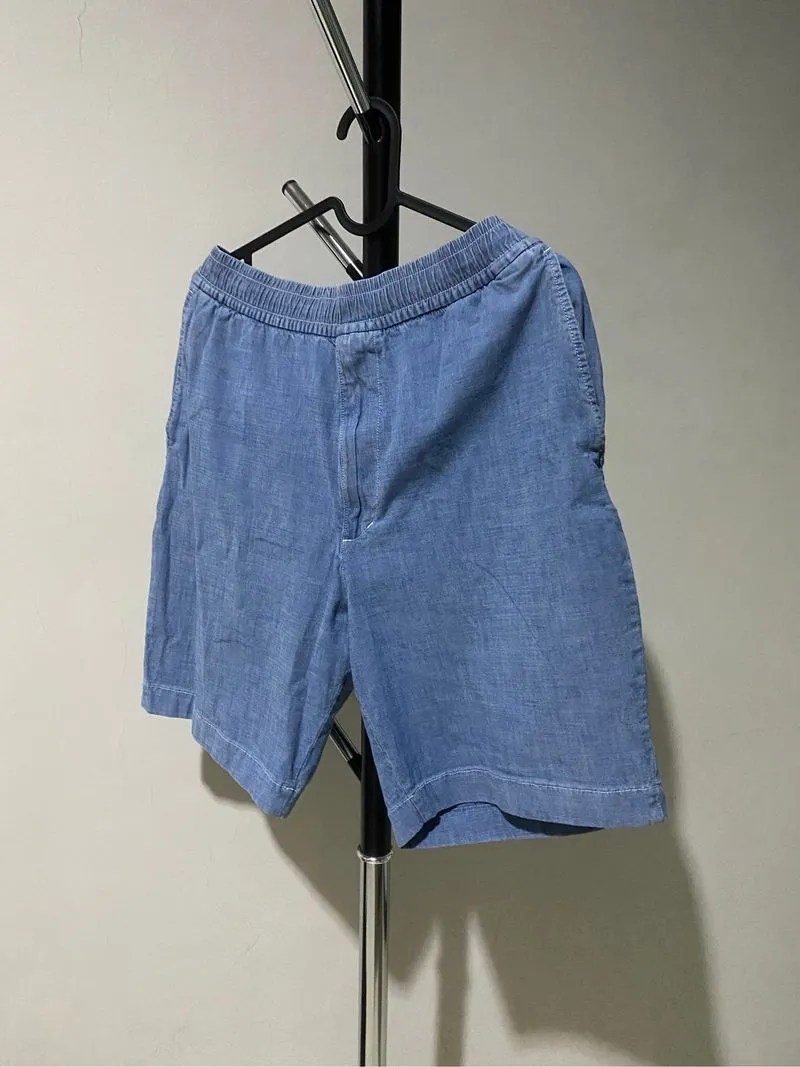 Uniqlo denim shorts photo 1