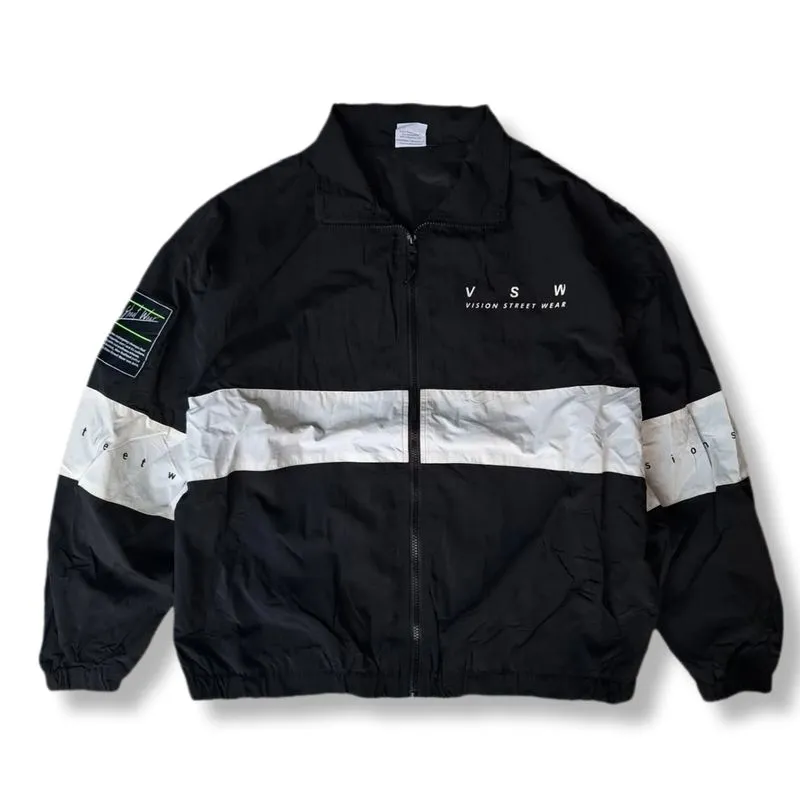 VISION STREET WEAR NYLON WINDBREAKER JACKET | OUTERWEAR | GS photo 1