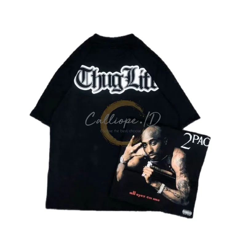 Kaos Band Merch Pull & Bear Tupac (Unisex) NETT PRICE photo 1