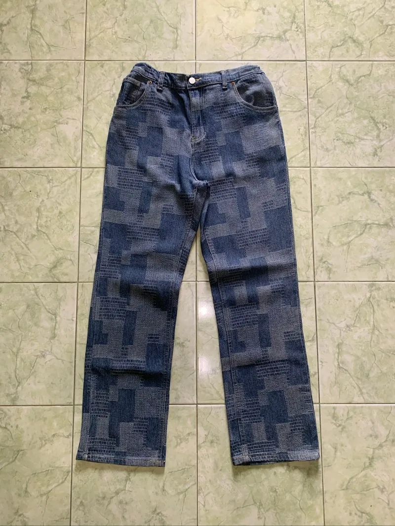 Sashiko Patchwork Pants photo 1