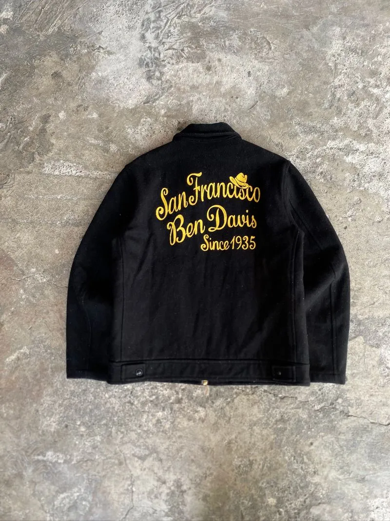 BEN DAVIS • MELTON WOOL WORKJACKET  photo 1