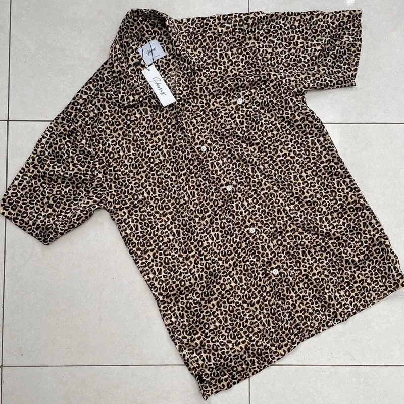 Indie Casual Formal shirt Pria brown photo 1