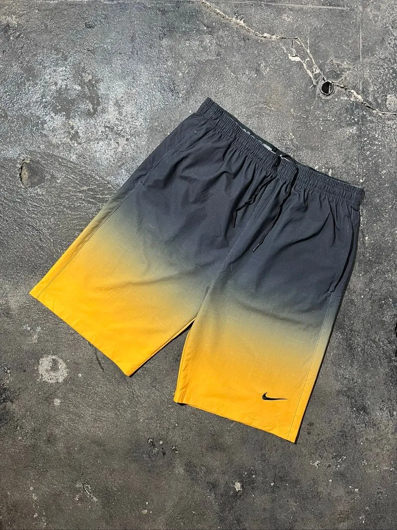 Nike Short Pants Black Yellow Unisex photo 1