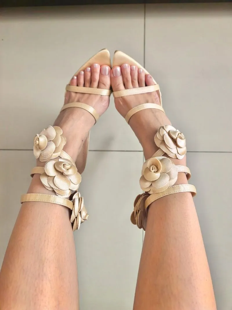 Flower heels photo 1