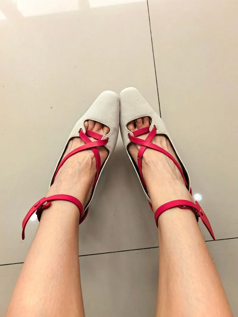 Off white heels photo 1