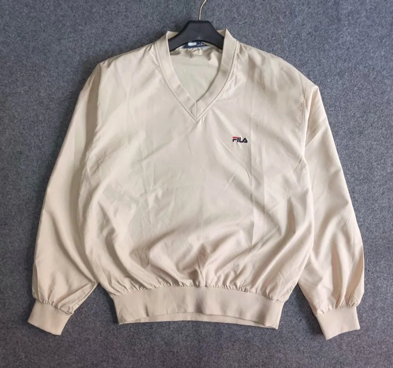 Original Fila Pullover Sport Running wear Beige  photo 1